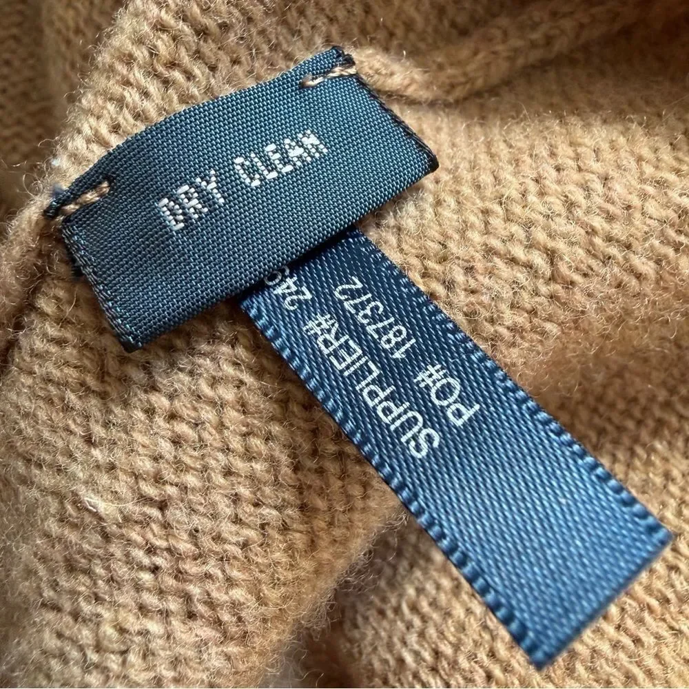 Polo Ralph Lauren vintage mens lambs wool v neck sweater